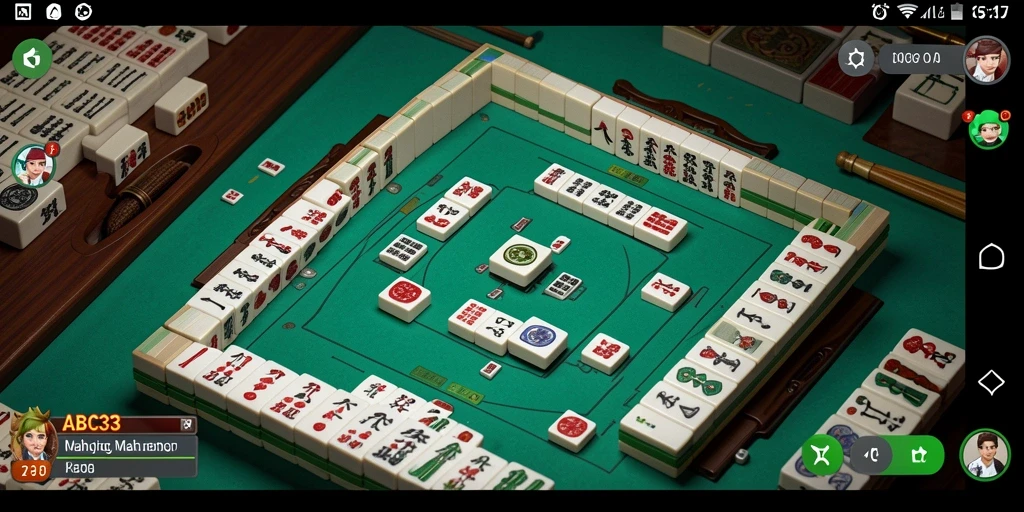 Tampilan gameplay seru di ABC33, nikmati Mahjong di ponsel Anda.