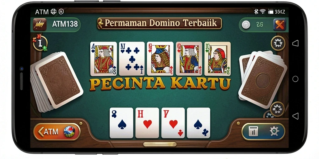 Gambaran gameplay seru domino di ATM138 dengan tampilan menarik.