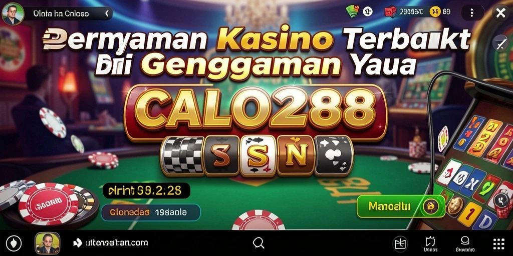 Screenshot gameplay CALO288 yang menunjukkan keseruan permainan Kasino.