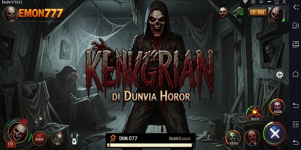 Gameplay menegangkan yang memperlihatkan elemen horor mendalam.