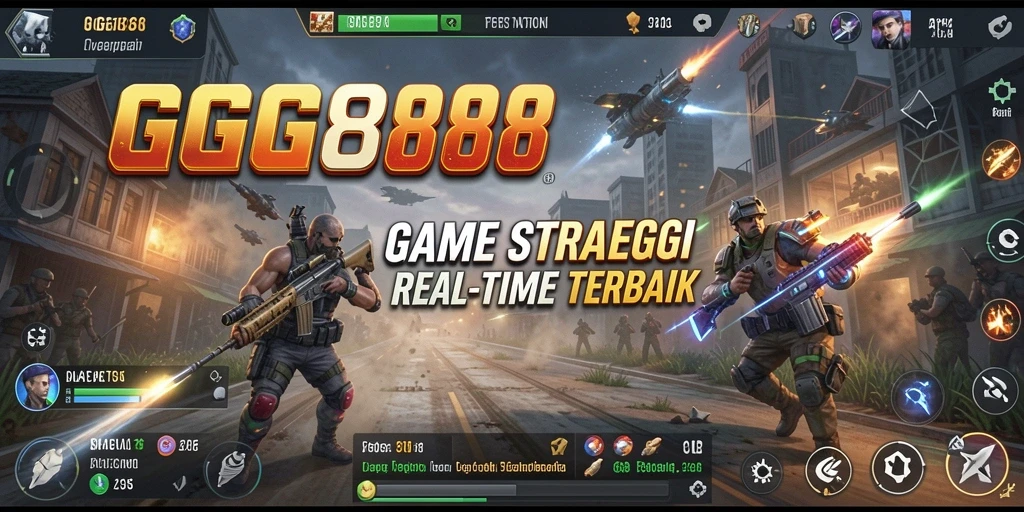 Tampilan gameplay GGG888 yang penuh strategi dan aksi.