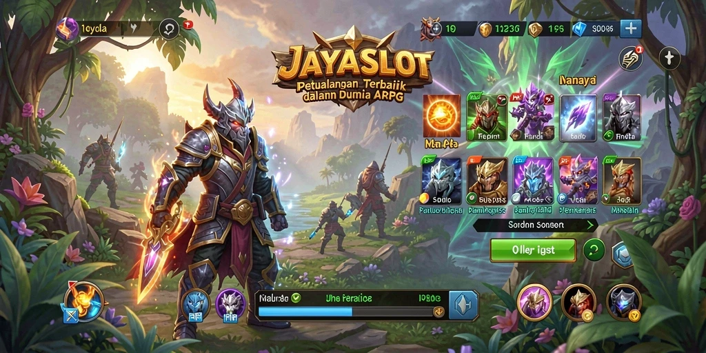 Tampilan gameplay seru dalam JAYASLOT yang mengesankan.