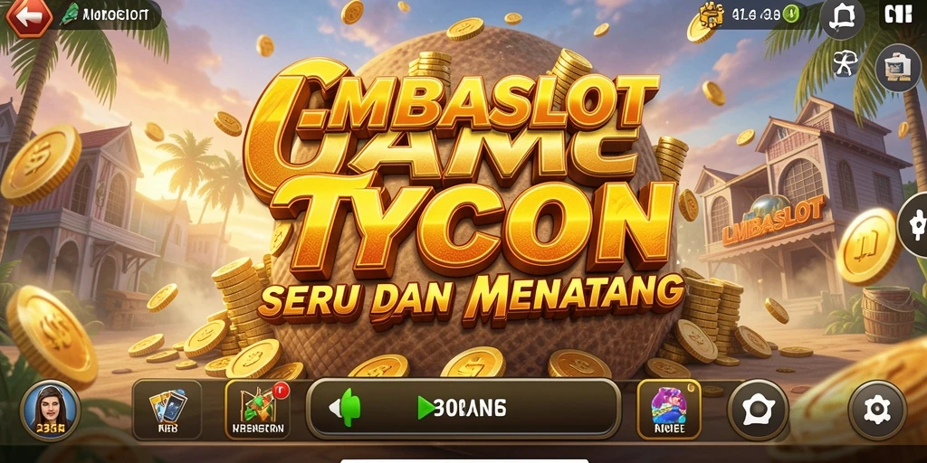 Tampilan gameplay LMBASLOT yang menarik dan menyenangkan.