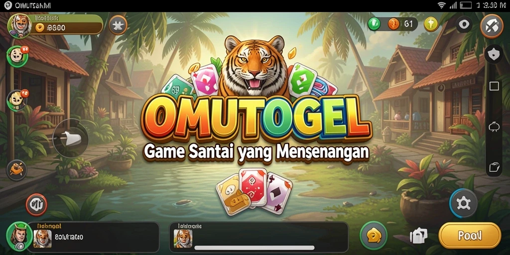 Tampilan gameplay seru dari OMUTOGEL yang penuh tantangan.