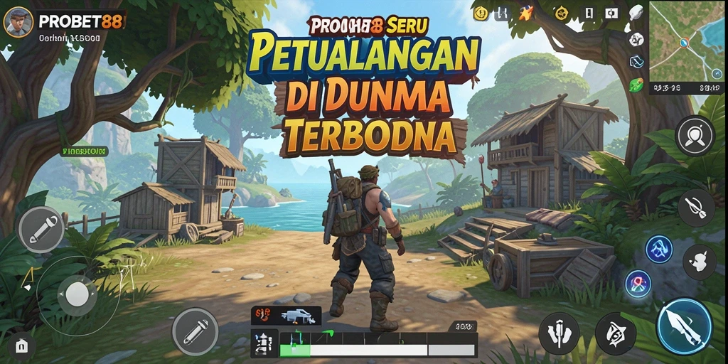 Tampilan gameplay menarik dalam dunia terbuka PROBET88.