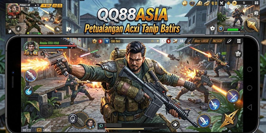Tampilan menarik dari gameplay QQ88ASIA dengan aksi mendebarkan.