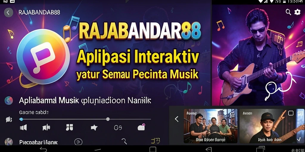 Screenshot dari gameplay RAJABANDAR88 yang menunjukkan interaksi musik.