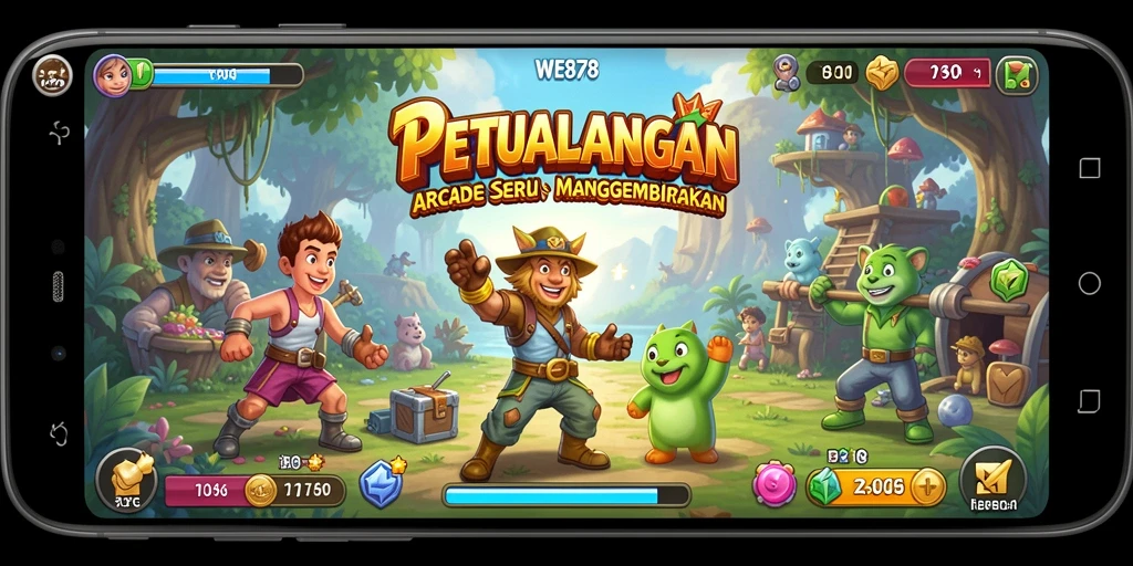 Tampilan gameplay WE878 yang penuh aksi dan keseruan.